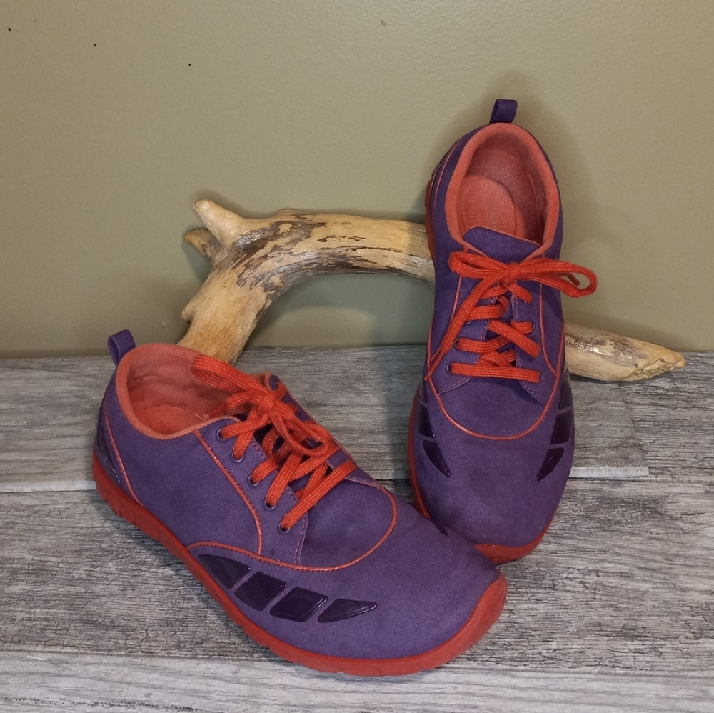 Adidas Rockport Adiprene running sneakers women's size 9 (purple and pink)